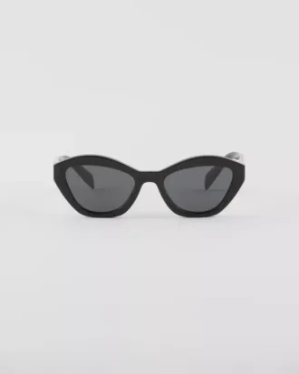 Okulary przeciwsłoneczne z logo Prada