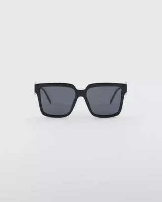 Okulary przeciwsłoneczne z logo Prada