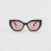 Okulary przeciwsłoneczne z logo Prada Okulary przeciwsłoneczne z logo Prada