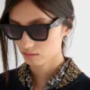 Okulary przeciwsłoneczne z logo Prada Okulary przeciwsłoneczne z logo Prada