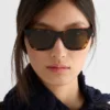Okulary przeciwsłoneczne z logo Prada Okulary przeciwsłoneczne z logo Prada