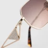 Okulary przeciwsłoneczne z trójkątnym logo Prada Triangle Okulary przeciwsłoneczne z trójkątnym logo Prada Triangle