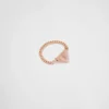 Pierścionek Eternal Gold Chain z różowego złota z diamentami Pierścionek Eternal Gold Chain z różowego złota z diamentami