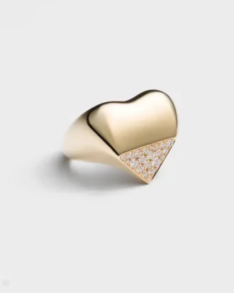 Pierścionek Eternal Gold – żółte złoto i diamenty Pierścionek Eternal Gold – żółte złoto i diamenty
