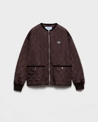 Pikowana, lekka kurtka z materiału Re-Nylon
