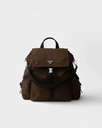 Plecak Prada Explore z materiału Re-Nylon i skóry
