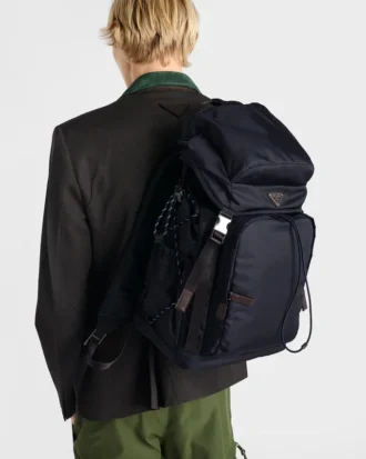 Plecak Prada Speedrock z materiału Re-Nylon i skóry