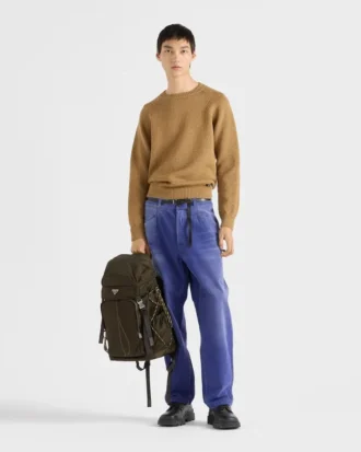 Plecak Prada Speedrock z materiału Re-Nylon i skóry