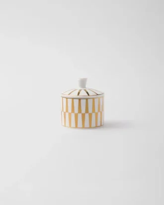 Porcelanowa cukiernica – paski
