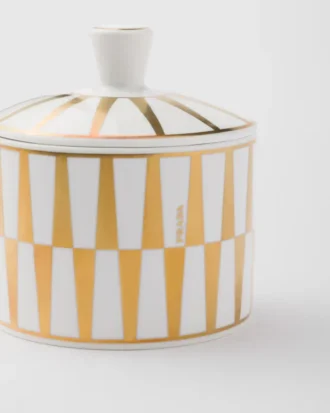 Porcelanowa cukiernica – paski