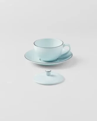 Porcelanowa filiżanka do herbaty – seledynowa