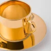 Porcelanowa filiżanka do herbaty – Solid Gold Porcelanowa filiżanka do herbaty – Solid Gold