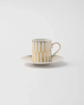 Porcelanowa filiżanka do kawy – paski