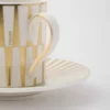 Porcelanowa filiżanka do kawy – paski Porcelanowa filiżanka do kawy – paski