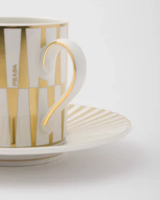 Porcelanowa filiżanka do kawy – paski