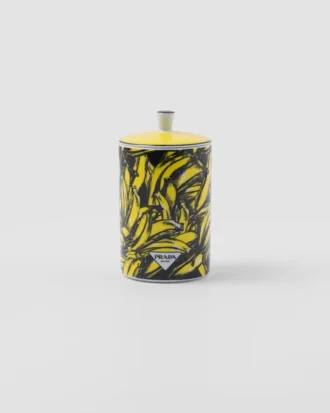 Porcelanowa świeca zapachowa – banan