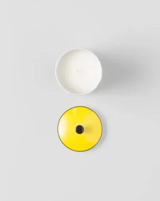 Porcelanowa świeca zapachowa – banan