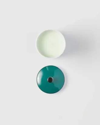 Porcelanowa świeca zapachowa – Vienna Green