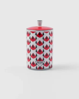 Porcelanowa świeca zapachowa – Vienna Red