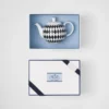 Porcelanowy czajniczek – szachownica Porcelanowy czajniczek – szachownica