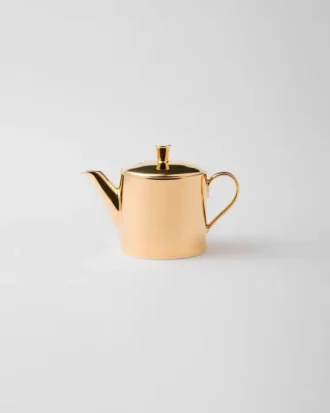Porcelanowy czajniczek – z litego złota