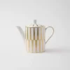 Porcelanowy dzbanek do kawy – paski Porcelanowy dzbanek do kawy – paski