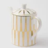 Porcelanowy dzbanek do kawy – paski Porcelanowy dzbanek do kawy – paski