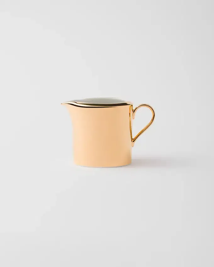 Porcelanowy dzbanek na mleko – czyste złoto Porcelanowy dzbanek na mleko – czyste złoto
