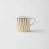 Porcelanowy dzbanek na mleko – paski Porcelanowy dzbanek na mleko – paski
