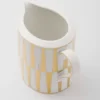 Porcelanowy dzbanek na mleko – paski Porcelanowy dzbanek na mleko – paski