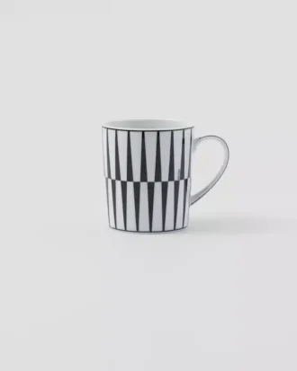 Porcelanowy kubek – paski