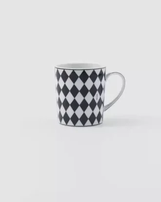 Porcelanowy kubek – szachownica