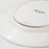Porcelanowy talerz obiadowy – w kolorze złotym Porcelanowy talerz obiadowy – w kolorze złotym