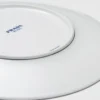 Porcelanowy talerz podkładowy – szachownica