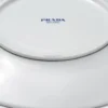 Porcelanowy talerz podkładowy – Vienna Red