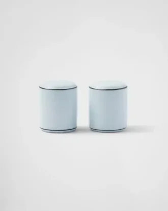 Porcelanowy zestaw do soli i pieprzu – Celadon