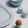 Porcelanowy zestaw do soli i pieprzu – Celadon