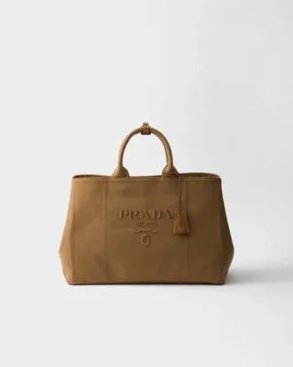 Prada Jardiniare – bardzo duża bawełniana torba z płótna
