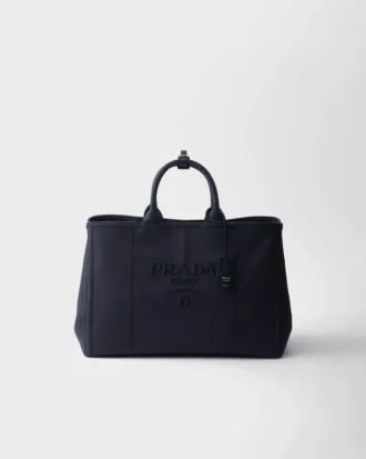 Prada Jardiniare – bardzo duża bawełniana torba z płótna