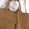 Prada Jardiniare – bardzo duża bawełniana torba z płótna Prada Jardiniare – bardzo duża bawełniana torba z płótna
