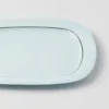 Prostokątna porcelanowa taca – Celadon