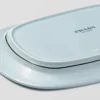 Prostokątna porcelanowa taca – Celadon