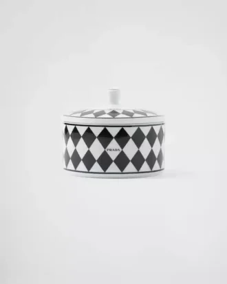 Pudełko porcelanowe – szachownica