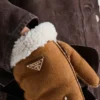 Rękawiczki z zamszowej owczej skóry Rękawiczki z zamszowej owczej skóry