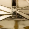 Sandały z metalicznej skóry Sandały z metalicznej skóry