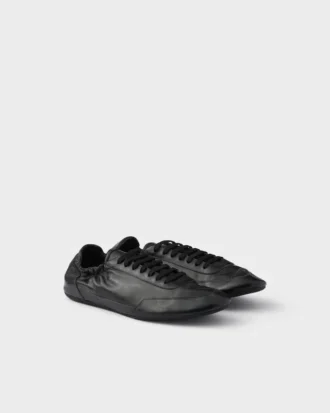 Składane skórzane sneakersy Składane skórzane sneakersy