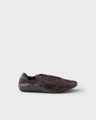 Składane skórzane sneakersy Składane skórzane sneakersy