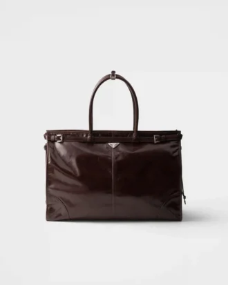 Skórzana torba Prada Bonnie