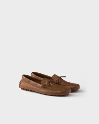 Skórzane buty do jazdy