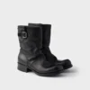 Skórzane buty do połowy łydki Skórzane buty do połowy łydki